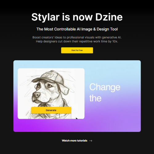 Dzine AI (formerly Stylar AI)