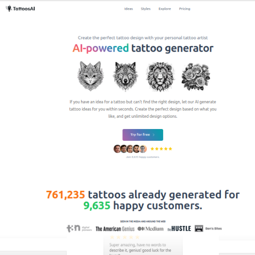 Tattoos AI