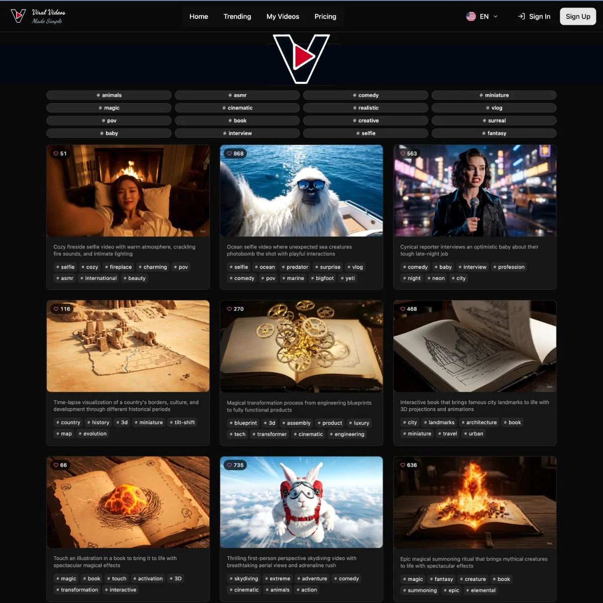 Viral AI Video Maker